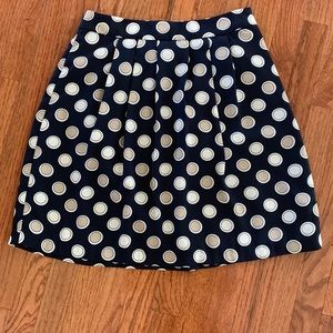 Polka dot Banana Republic skirt